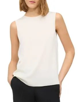 Luxurious Silk Sleeveless Blouse