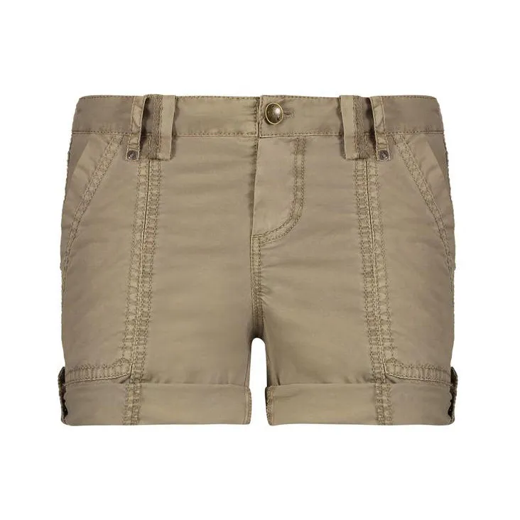 Marrakech JO Stretch Poplin Shorts in White 