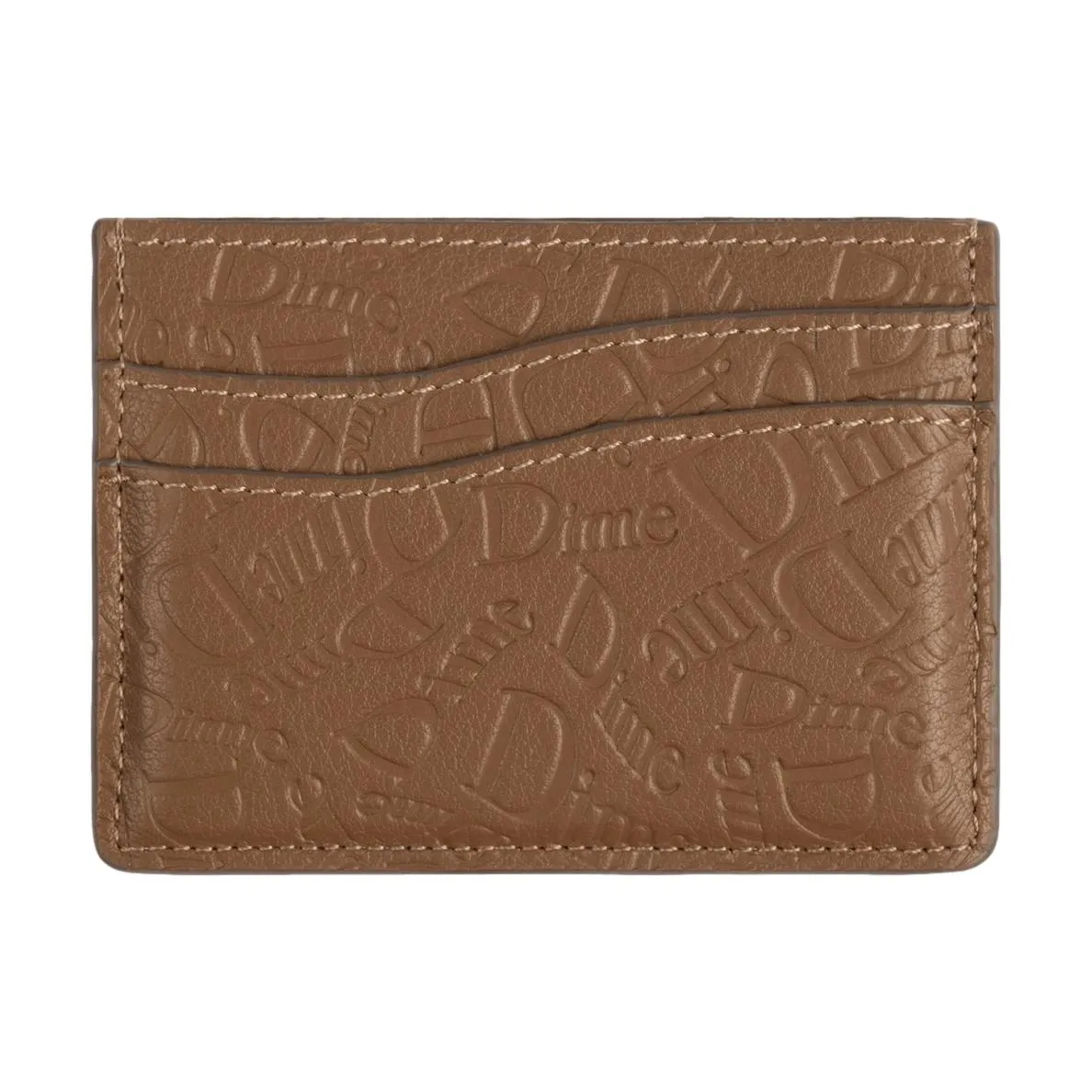 Dime HAHA Leather Cardholder Walnut