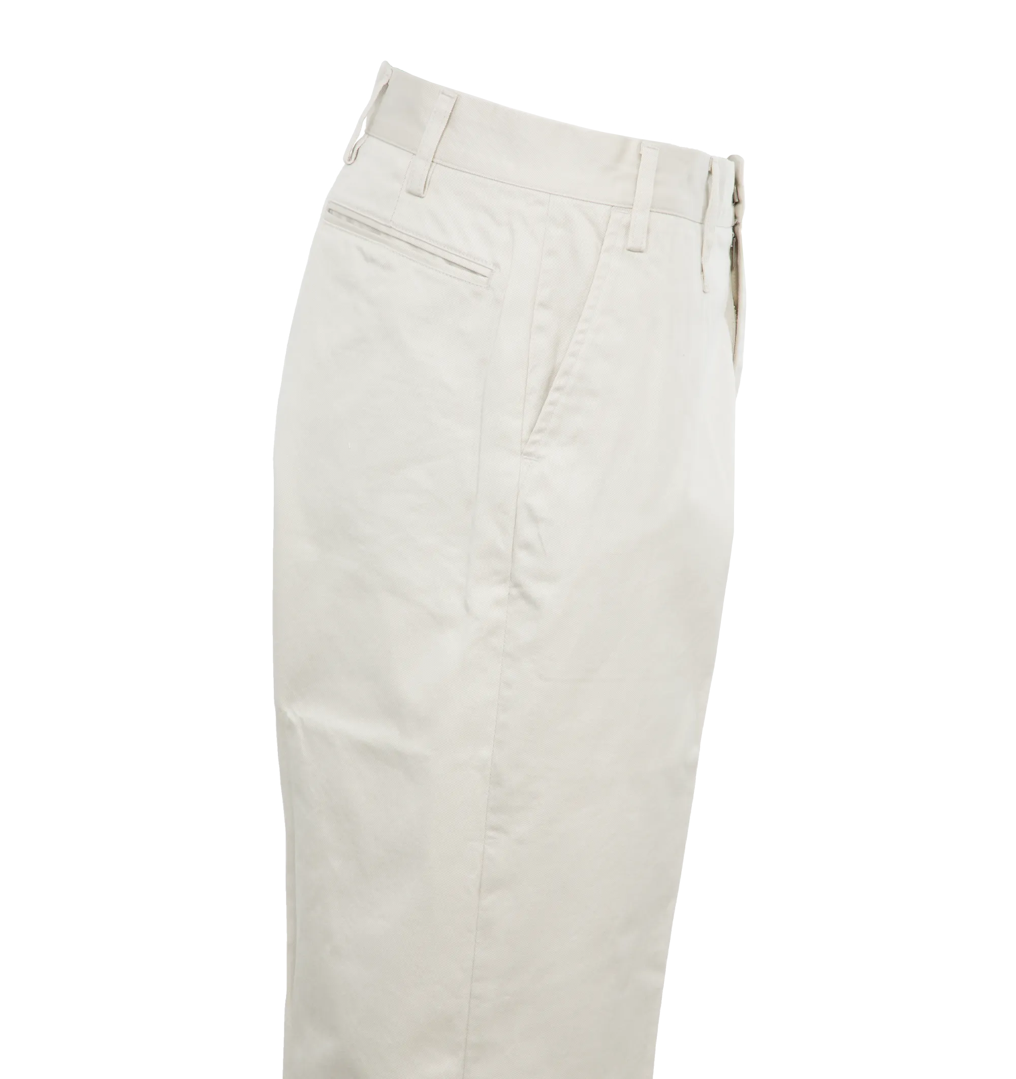 Men's Wide Leg Cropped Trousers