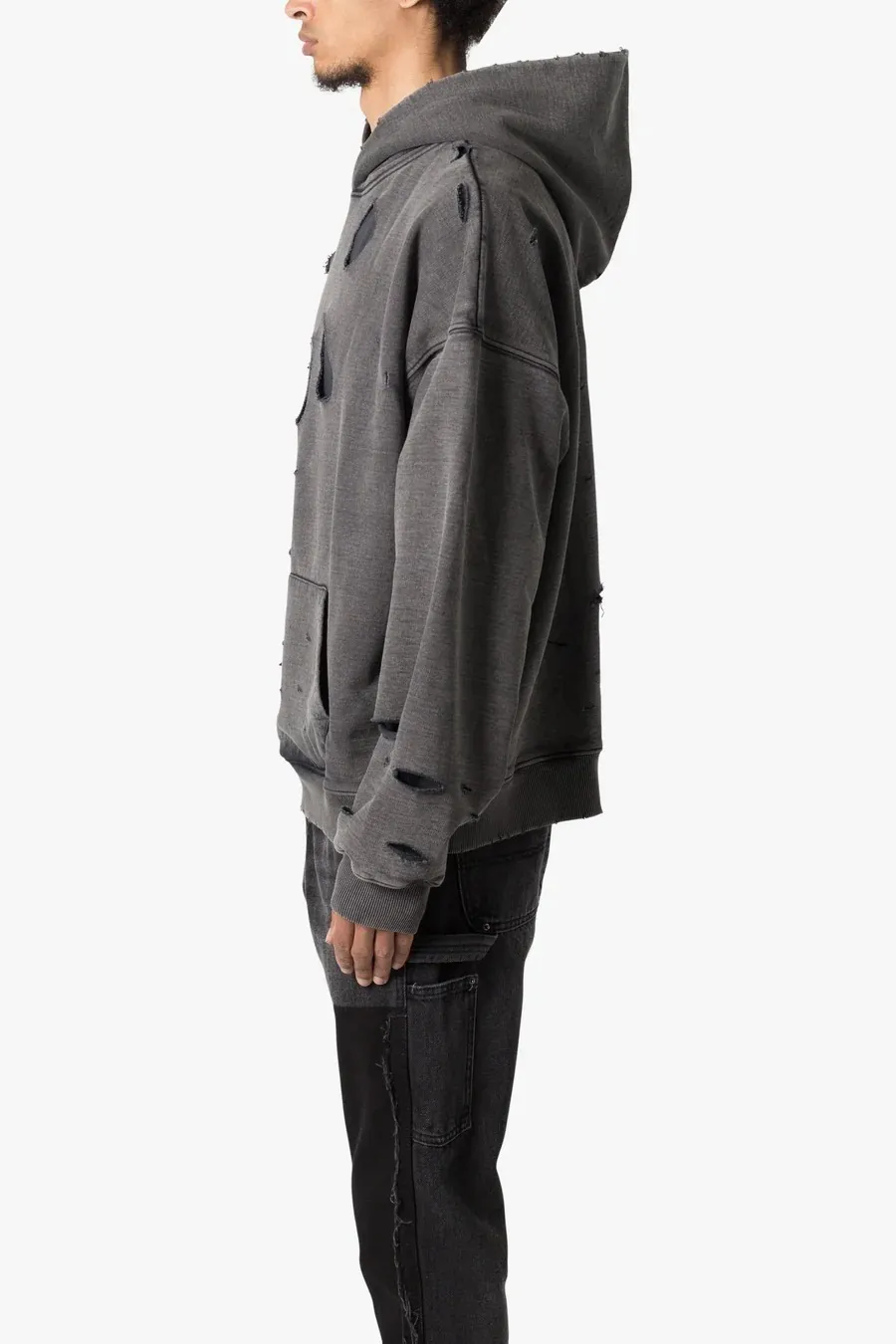 MNML  |Pullovers Street Style Long Sleeves Plain Cotton Hoodies