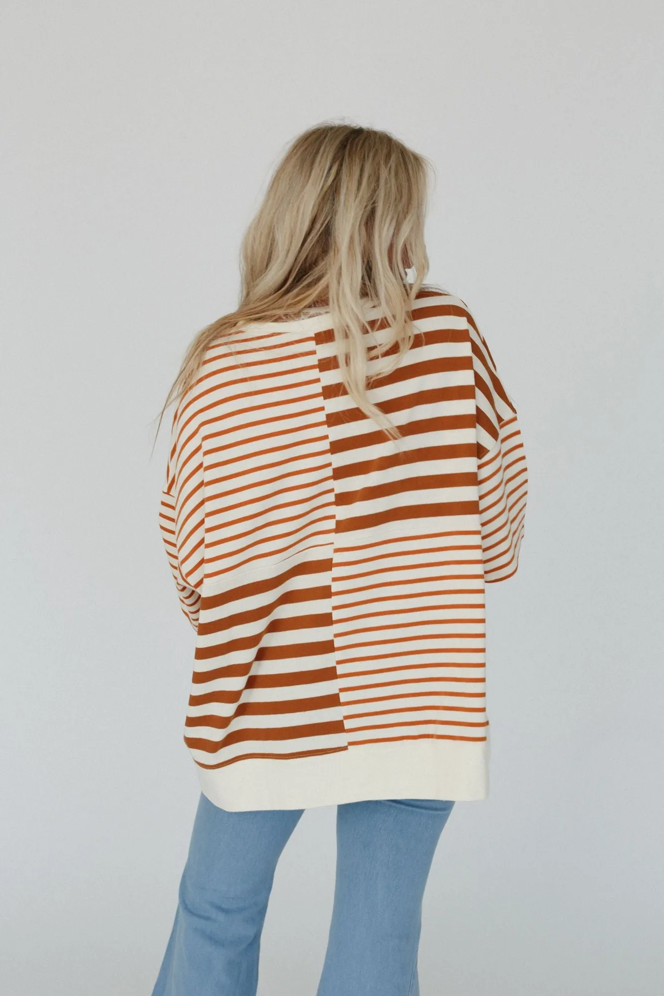 City Stripes High Low Top