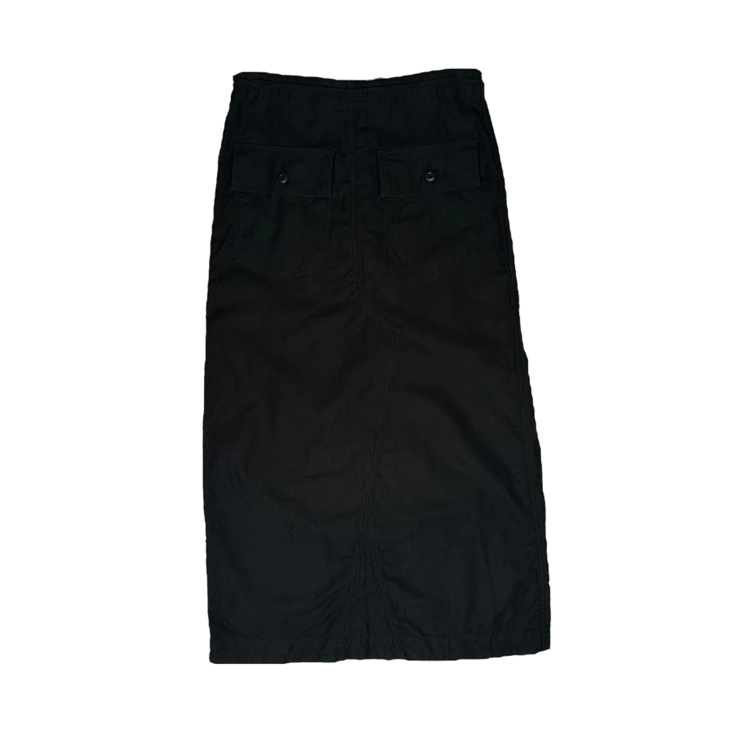 NEEDLES BLACK STRING FATIGUE SKIRT