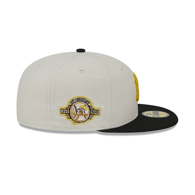 New York Yankees MLB Two Tone Stone 59FIFTY Cerrada