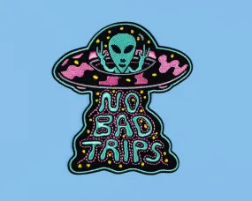 Embroidered Patch with No Bad Trips