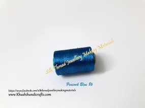 Individual Spools of Cream Silk Threads for Jewelry Making Shade No. 50