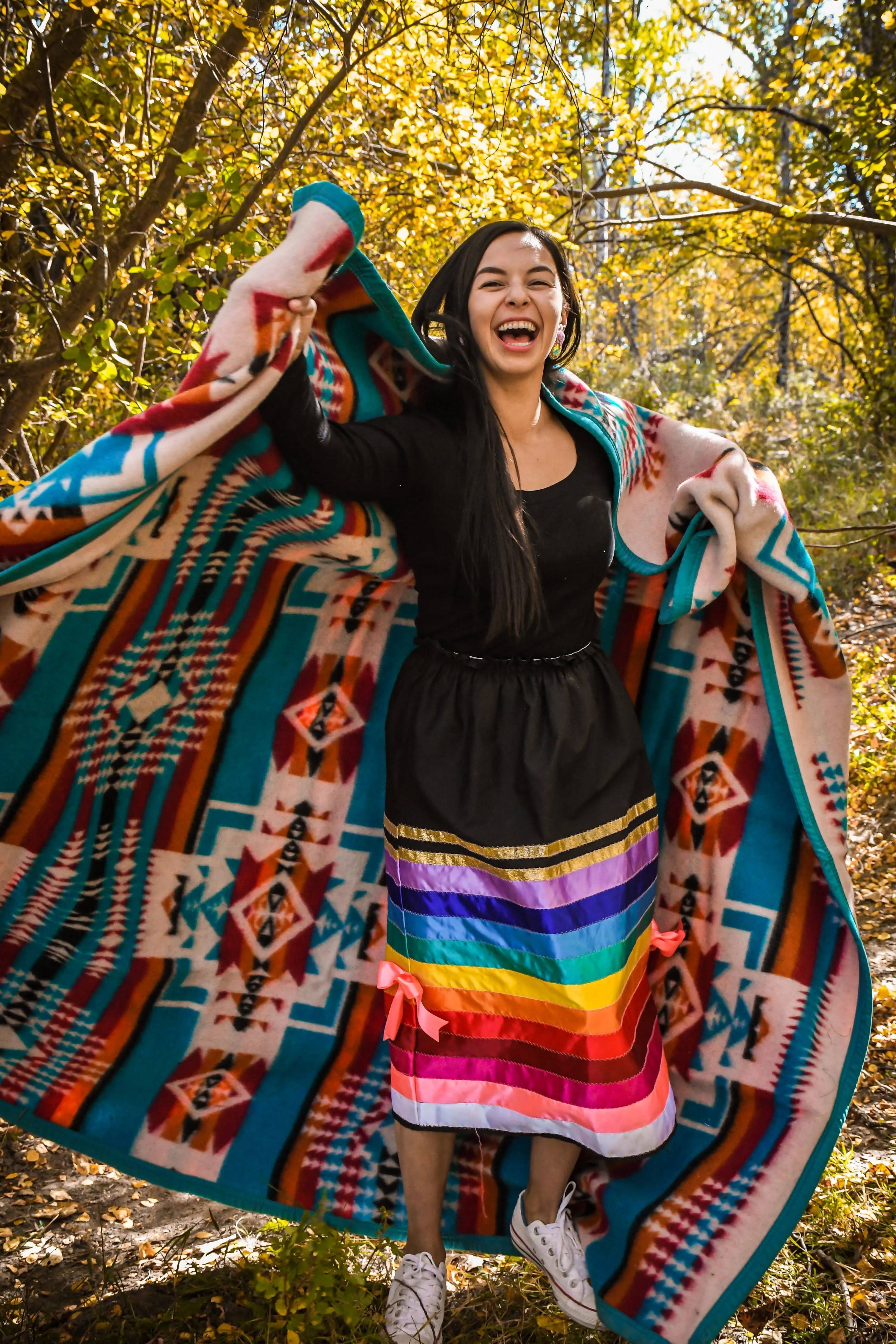 Pink Boy Chief Cotton Blanket