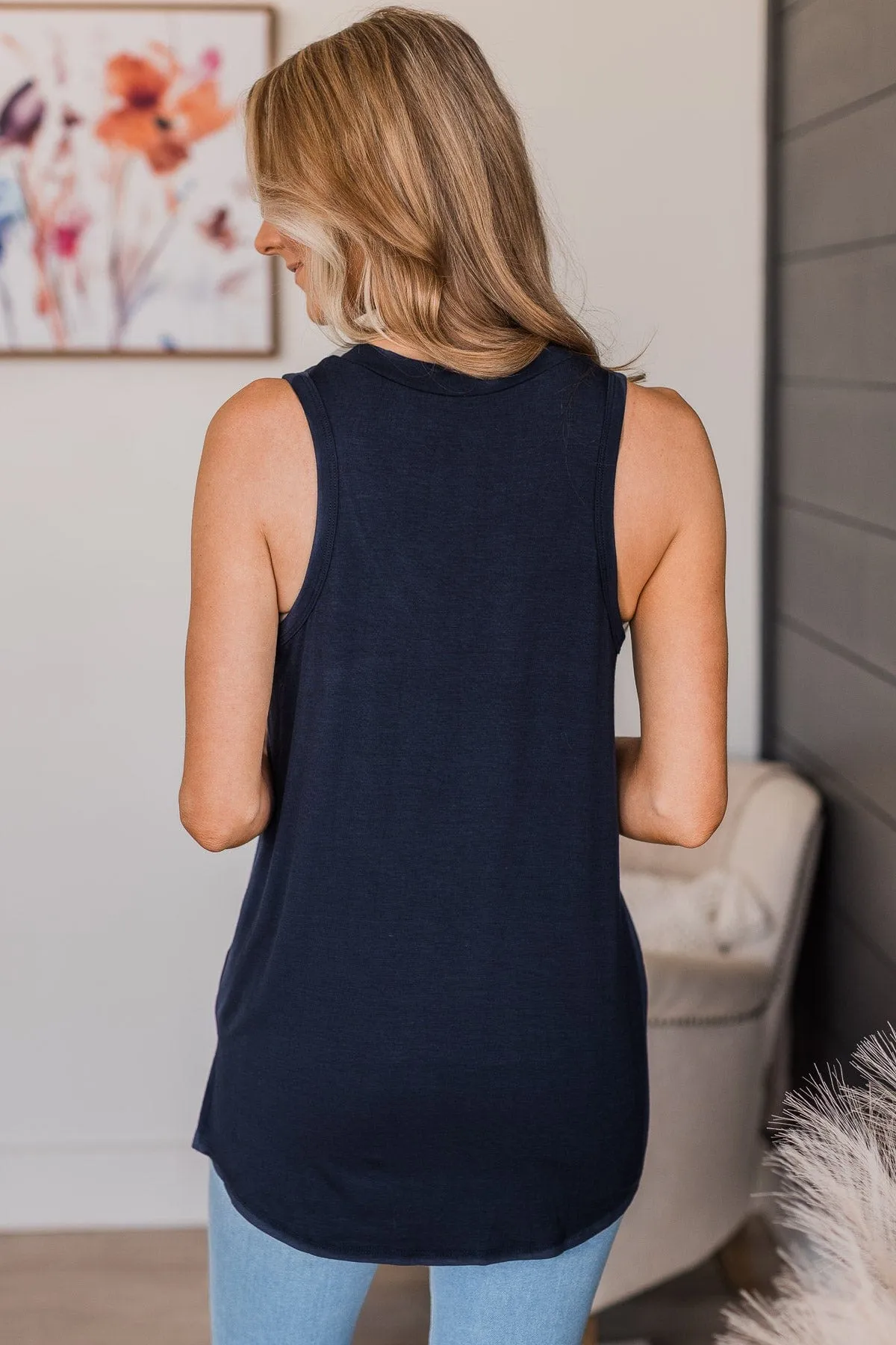 Pocket Tank- Navy