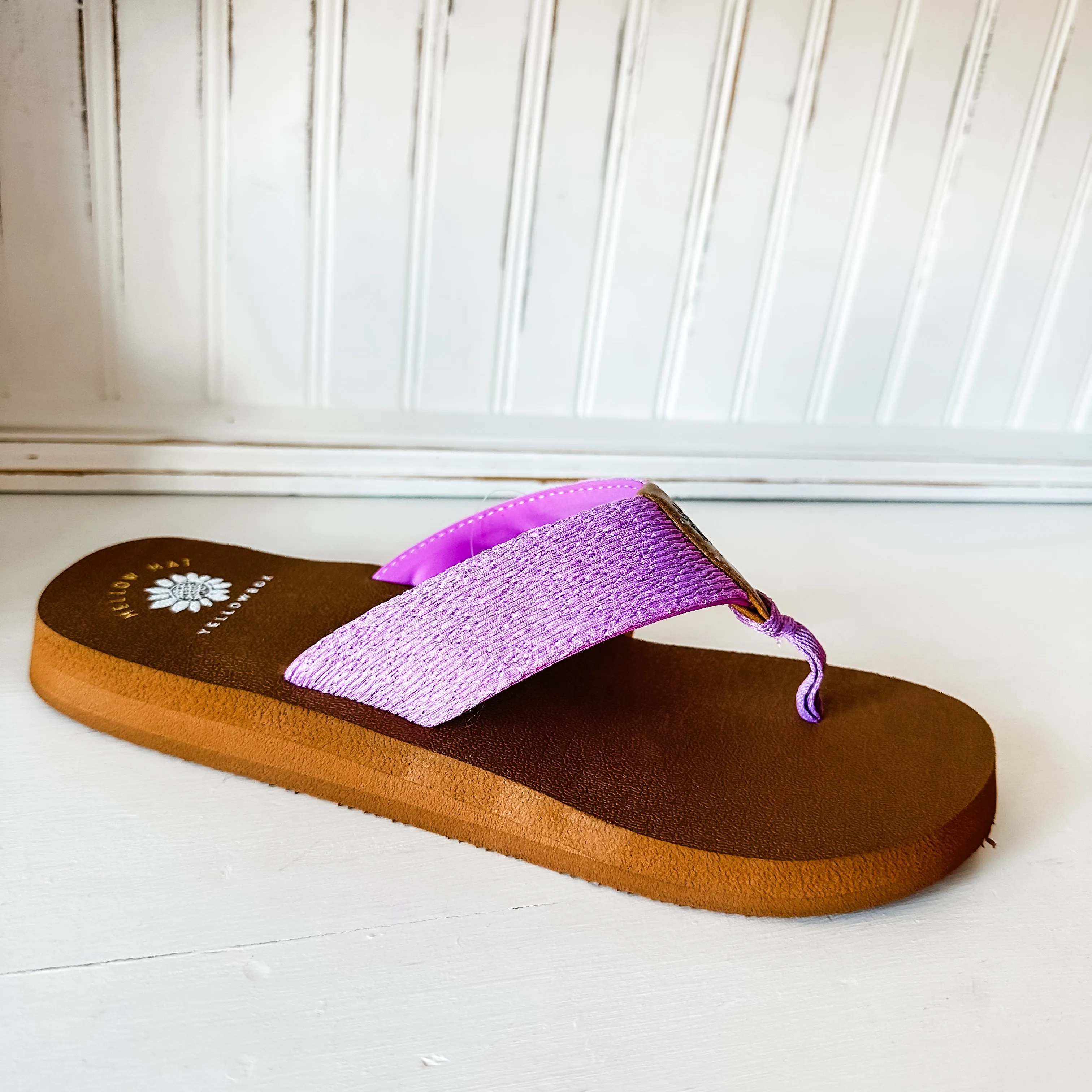 Purple Nessie Flip Flop Sandal