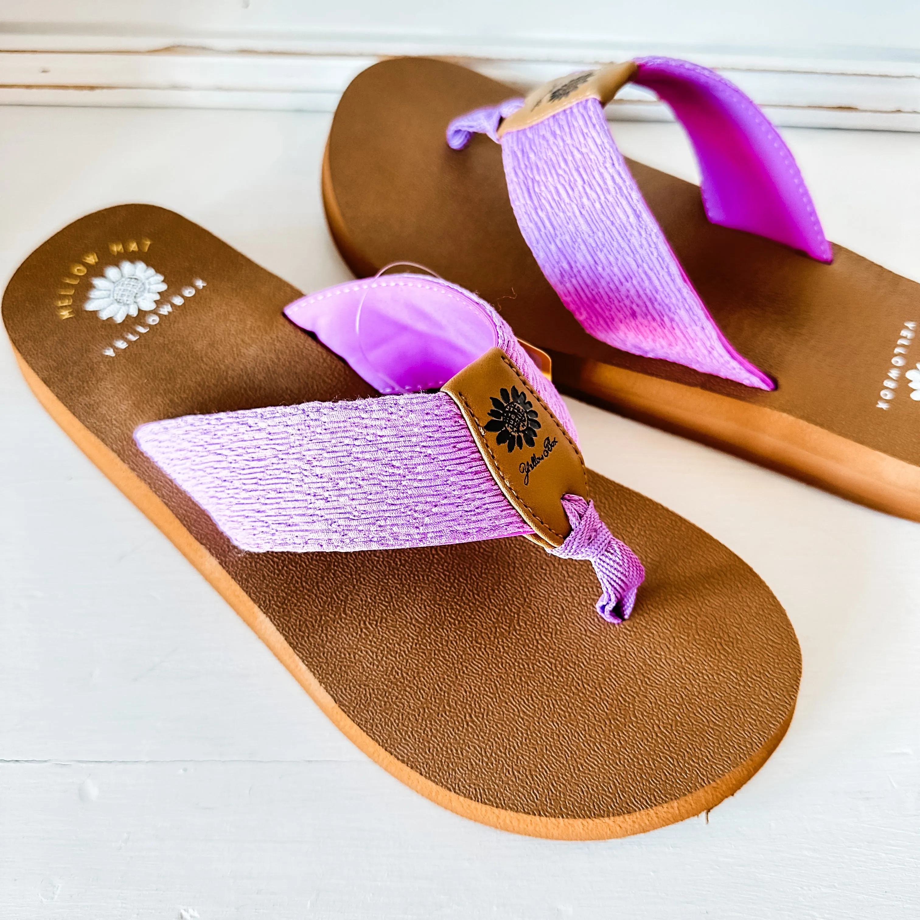 Purple Nessie Flip Flop Sandal