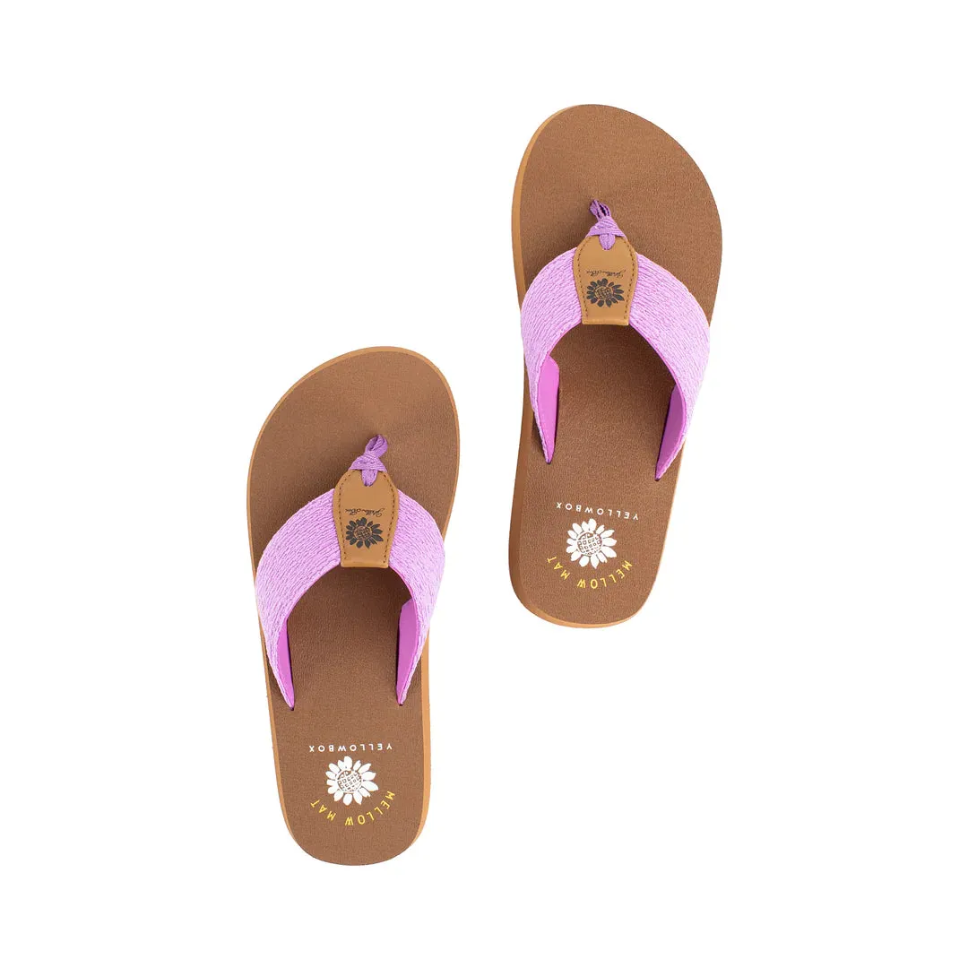 Purple Nessie Flip Flop Sandal