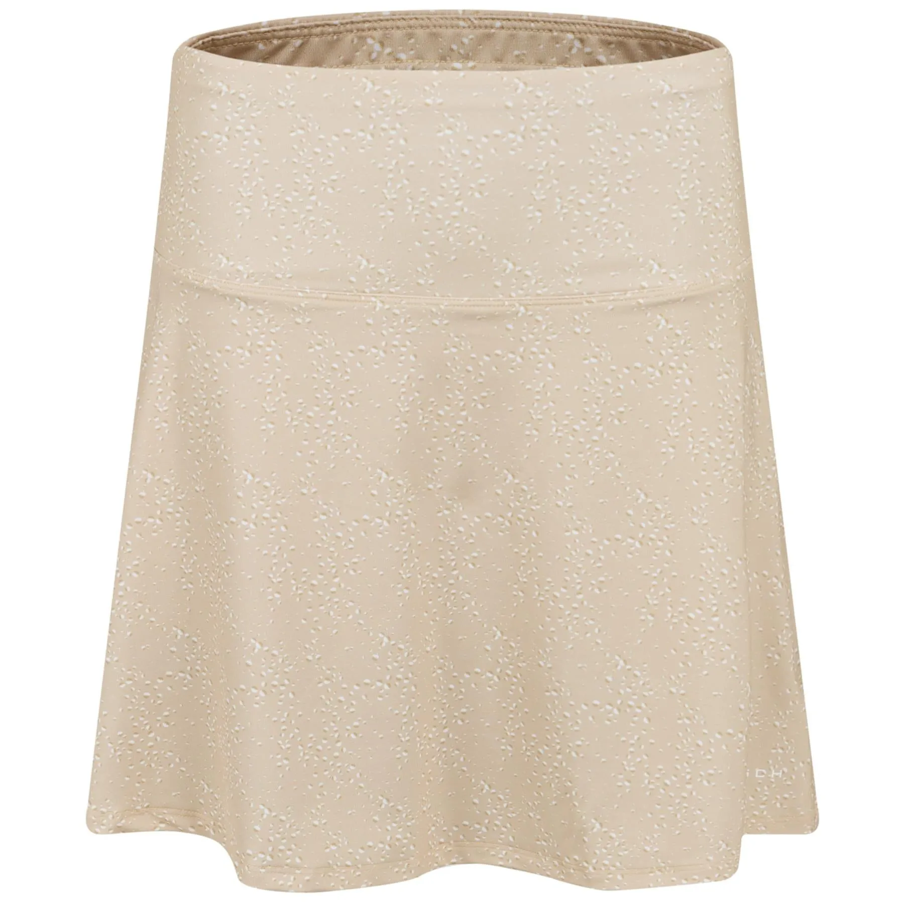 Beige Space Dot Women's Skort