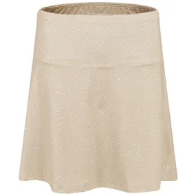 Beige Space Dot Women's Skort