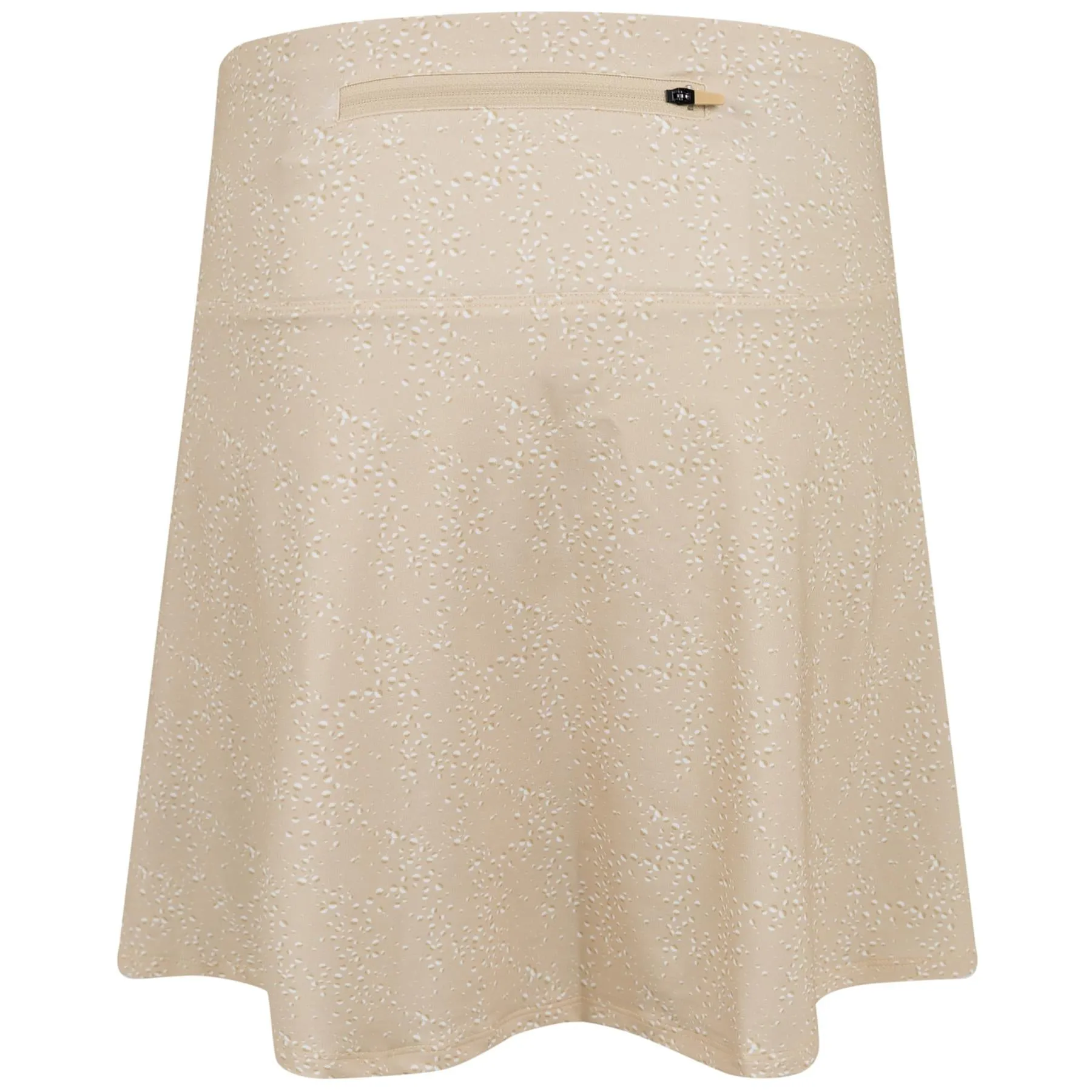 Beige Space Dot Women's Skort