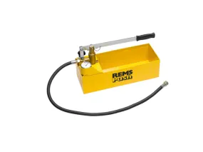 Rems 115000 Push Hand Pressure Testing Pump