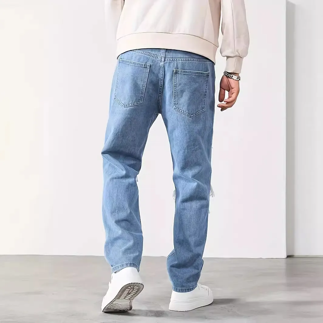 Ripped Cropped Pants at Scrape Store