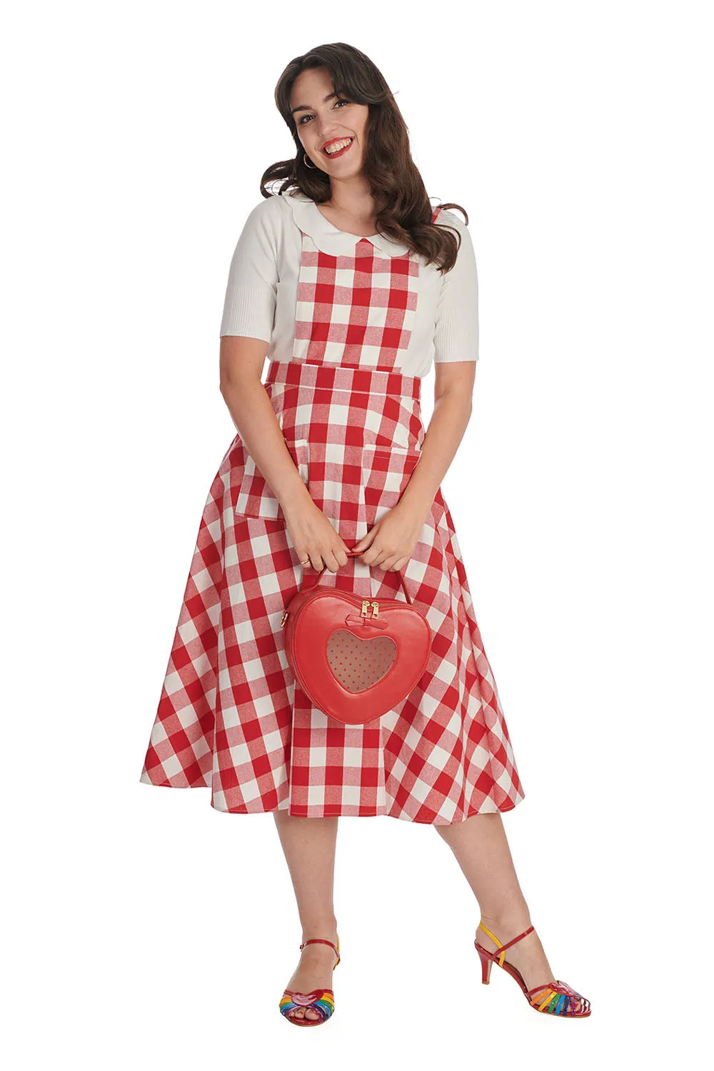 Date Check Swing Pinafore