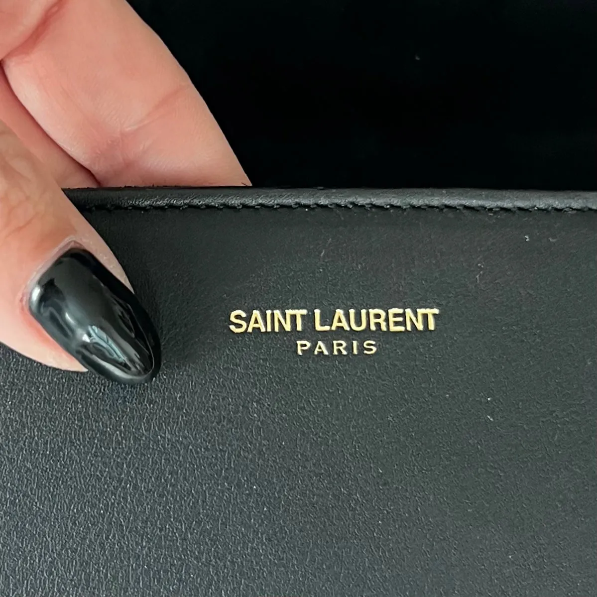 Saint Laurent Y Line Clutch