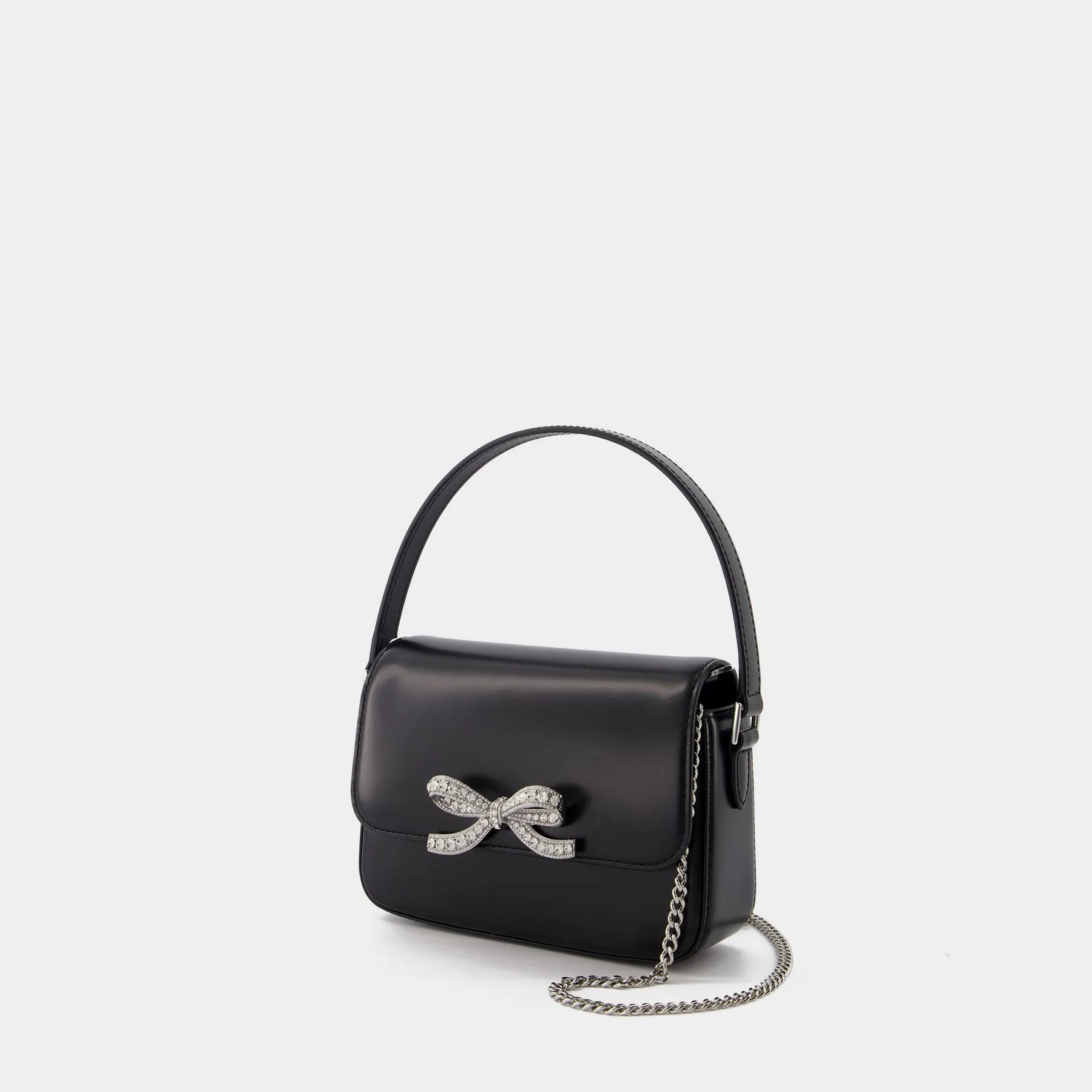 SELF PORTRAIT  Micro Bag - SELF PORTRAIT - Leather - Black