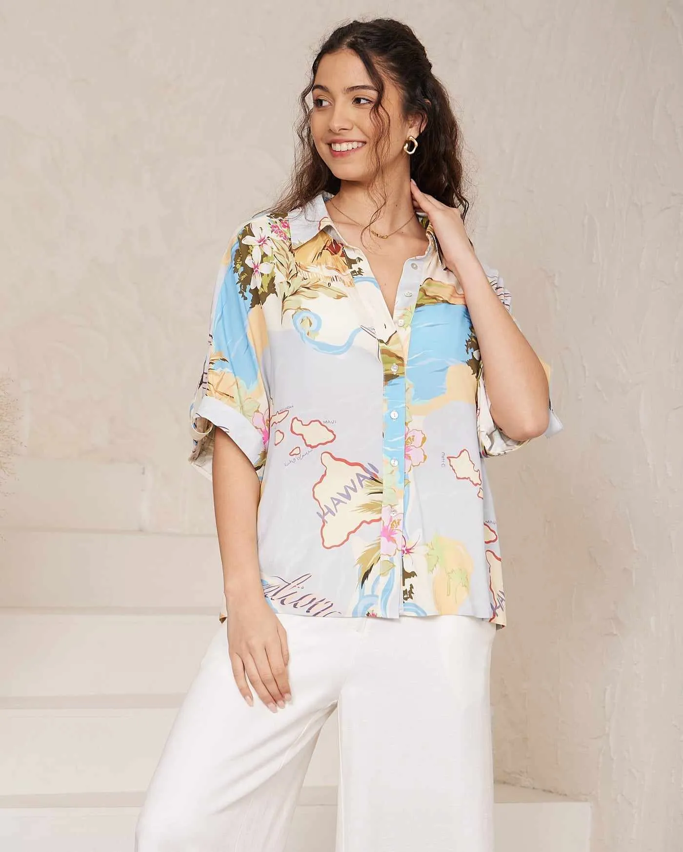 Maui Elsie Shirt Blouse Top