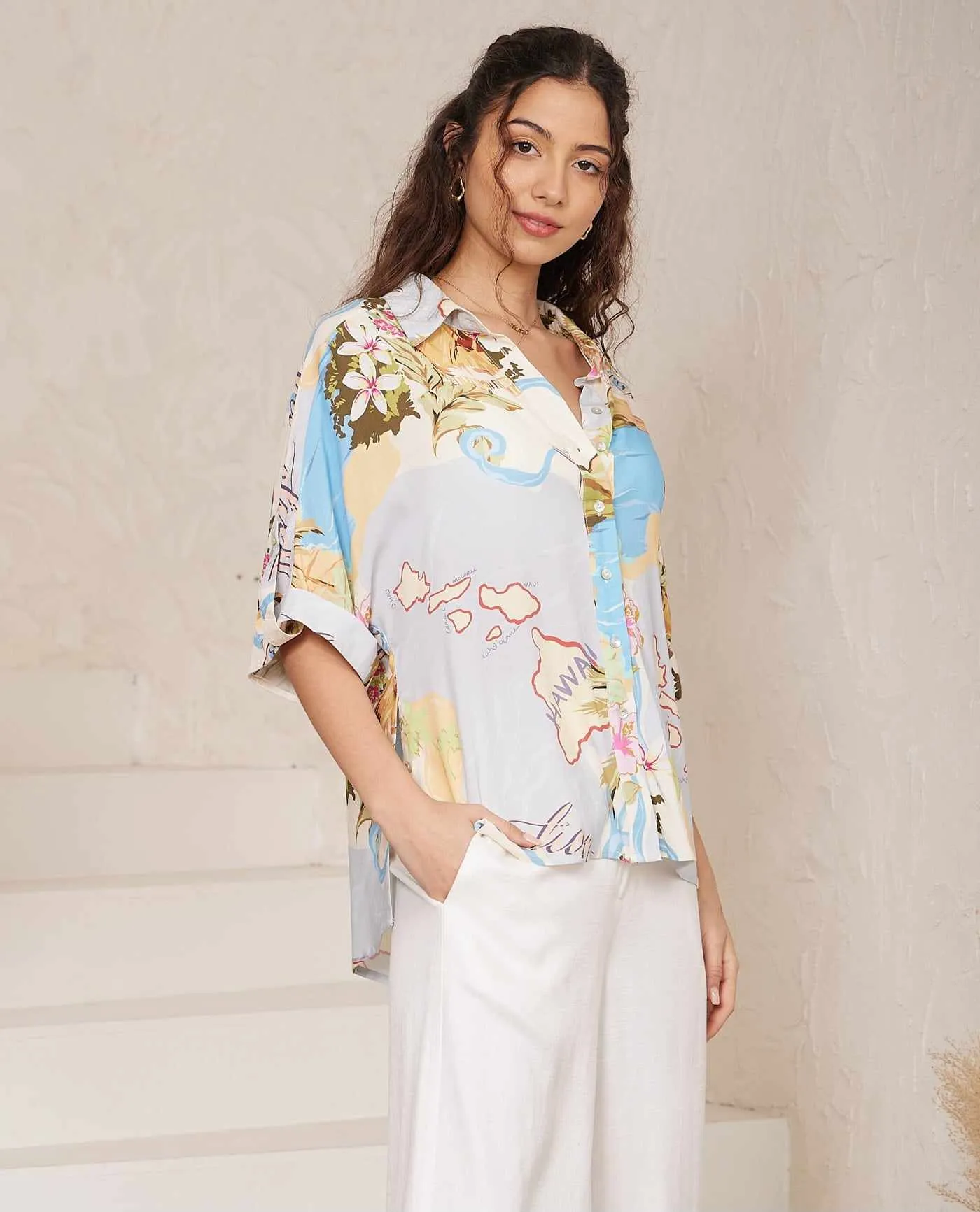 Maui Elsie Shirt Blouse Top