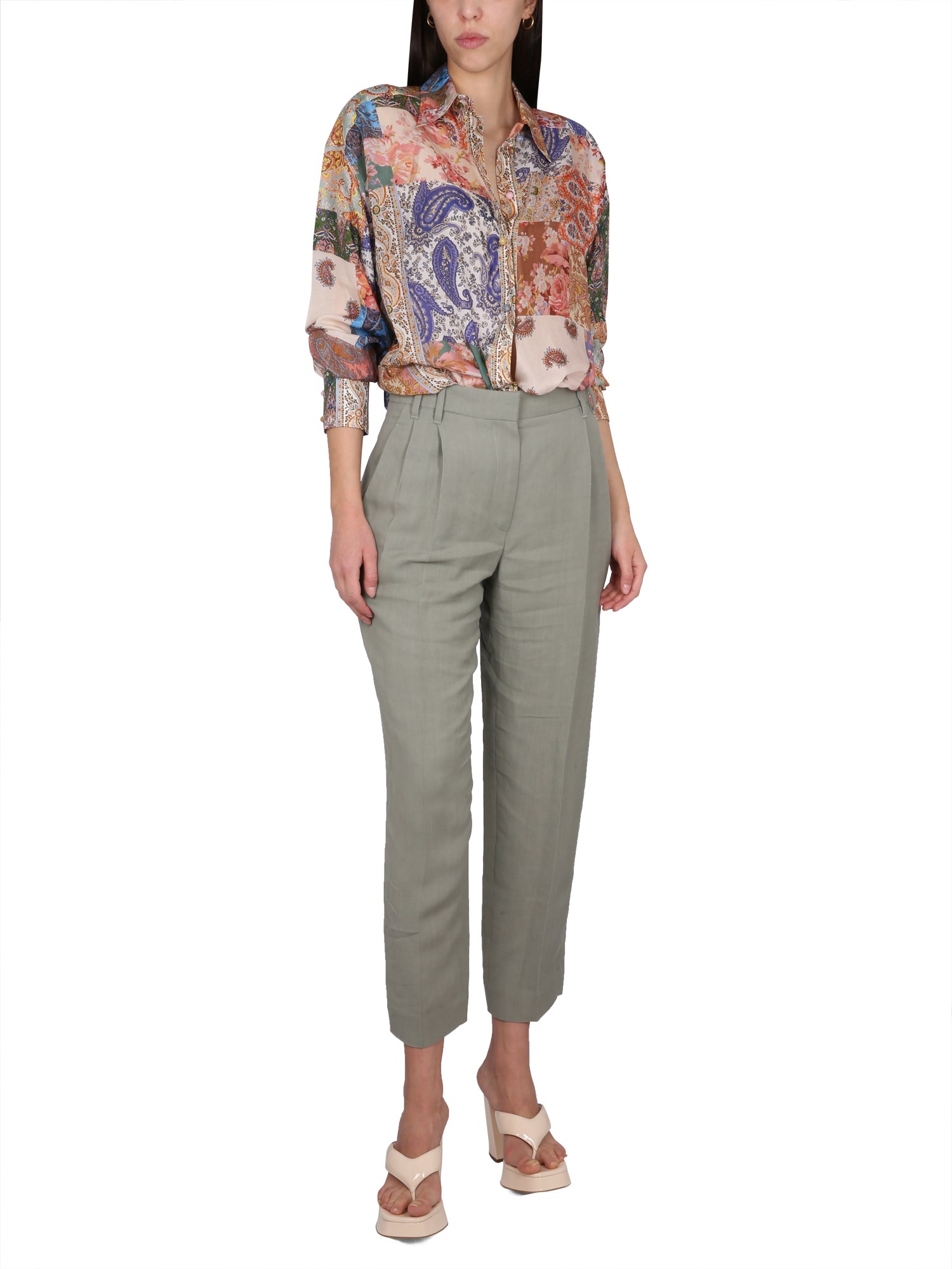 ZIMMERMANN SILK DEVI Printed Shirt