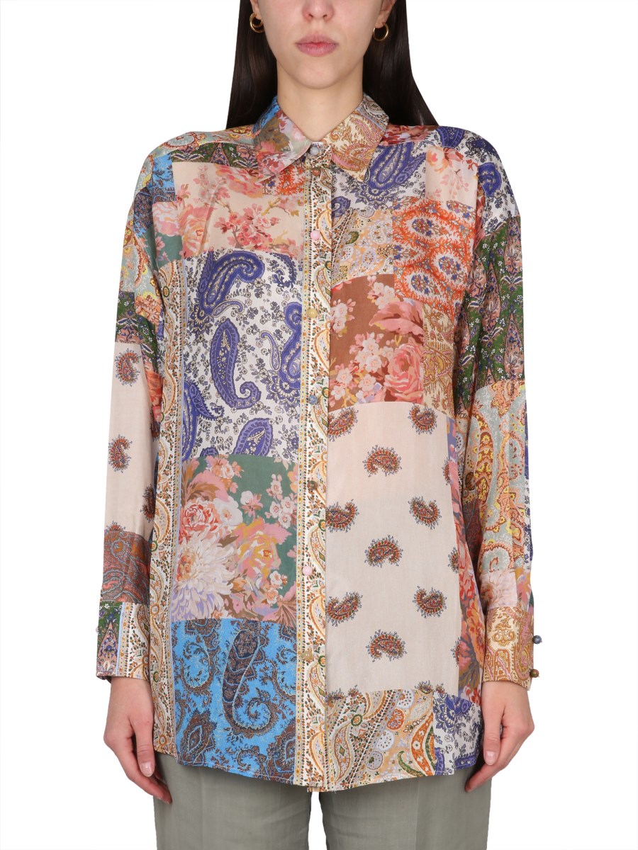 ZIMMERMANN SILK DEVI Printed Shirt