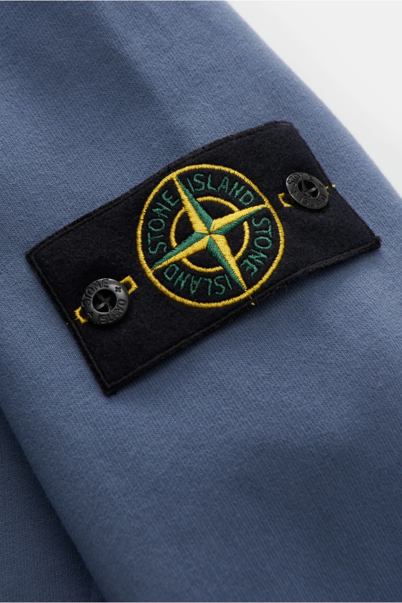 STONE ISLAND Hoodie 'Felpa' grey blue