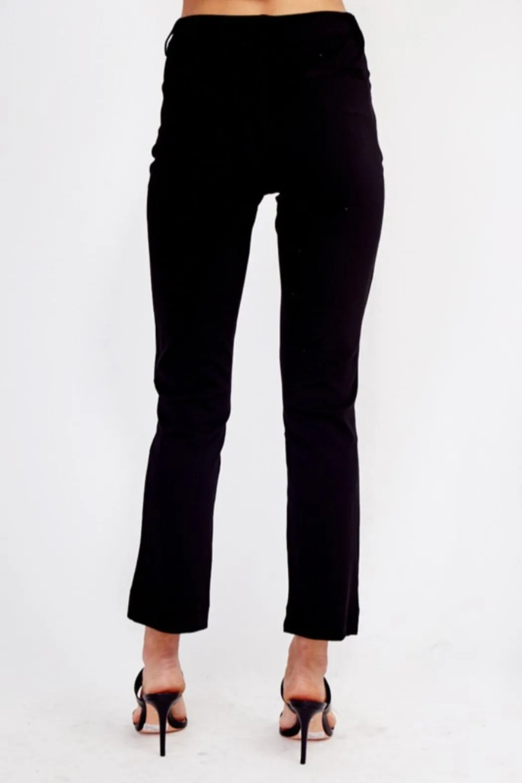 Straight Leg Cropped Pants