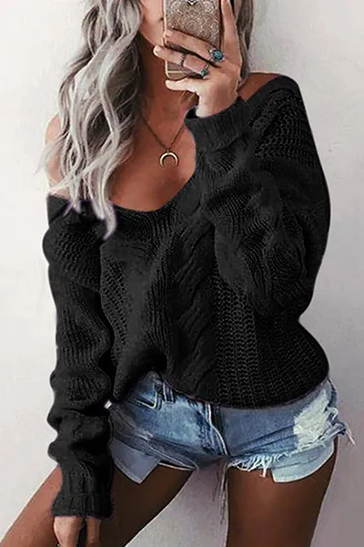 Stylish V Neck Sweaters