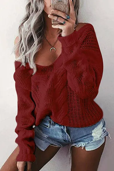 Stylish V Neck Sweaters