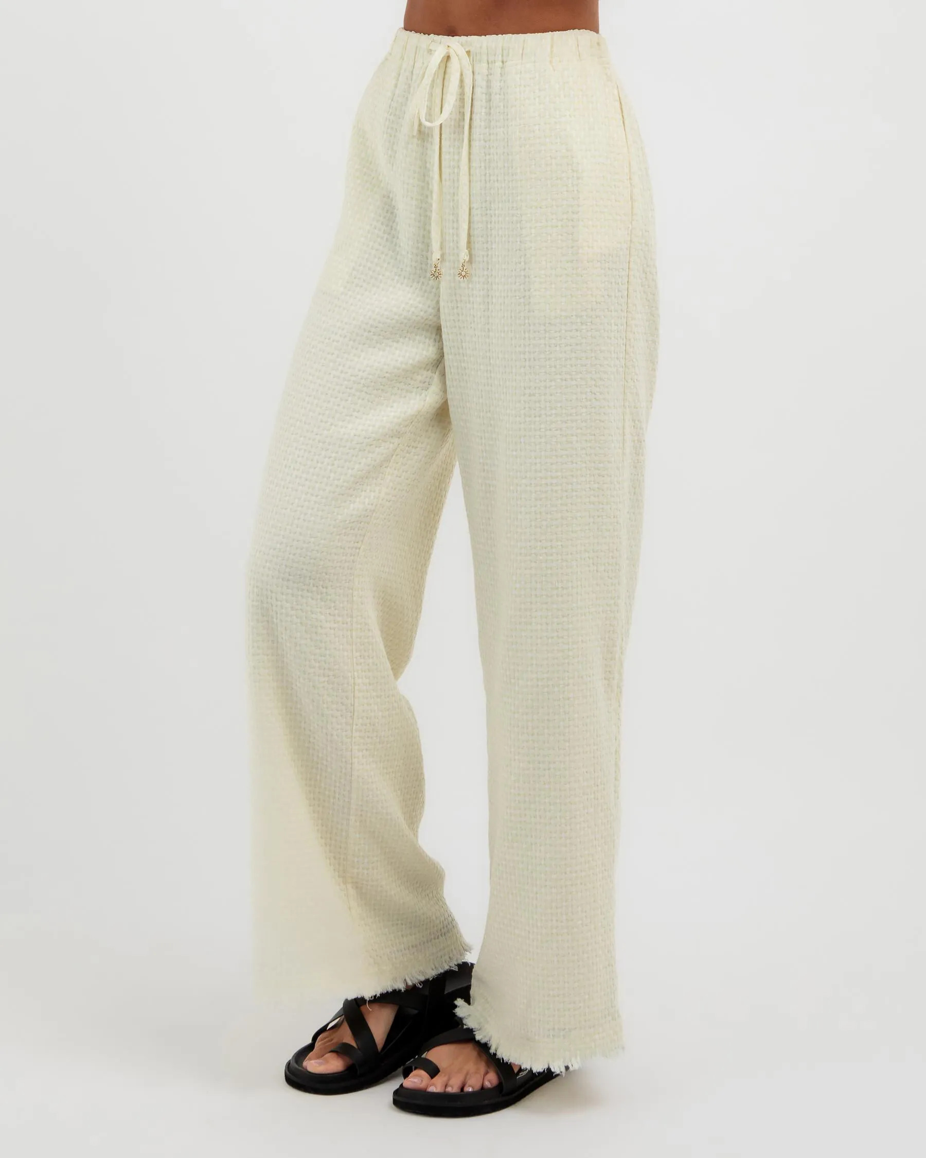 Sunny Tie Front Pants by Mooloola