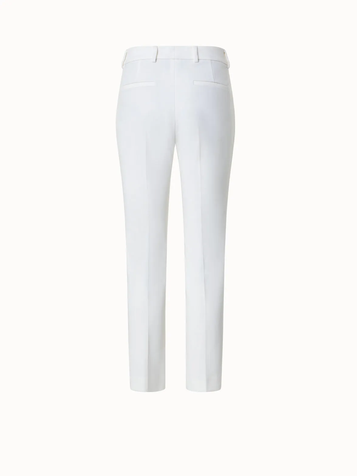 Techno Wool Stretch Cropped Pants Gabardine