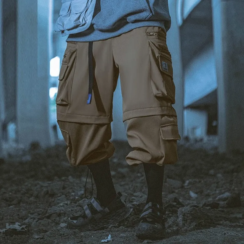 Techwear Cropped Pants