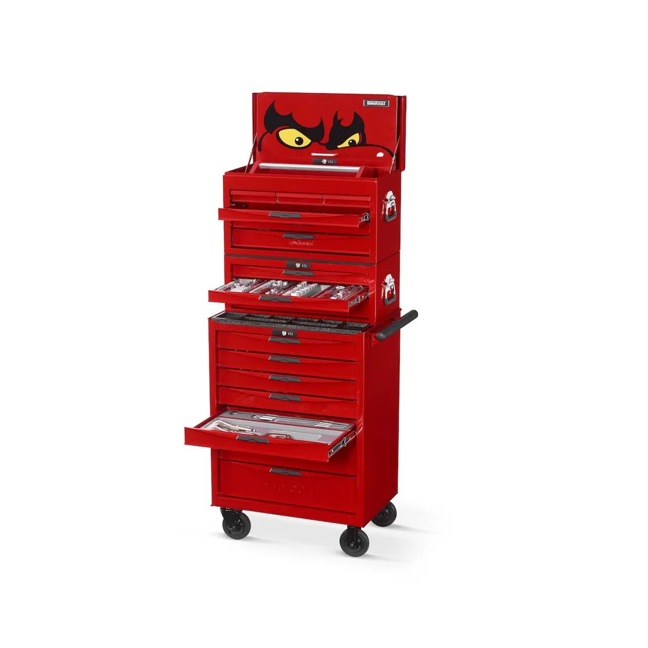 Teng Tools TCMM479 26" PRO Red Stack TT Tool Kit 479 Pieces