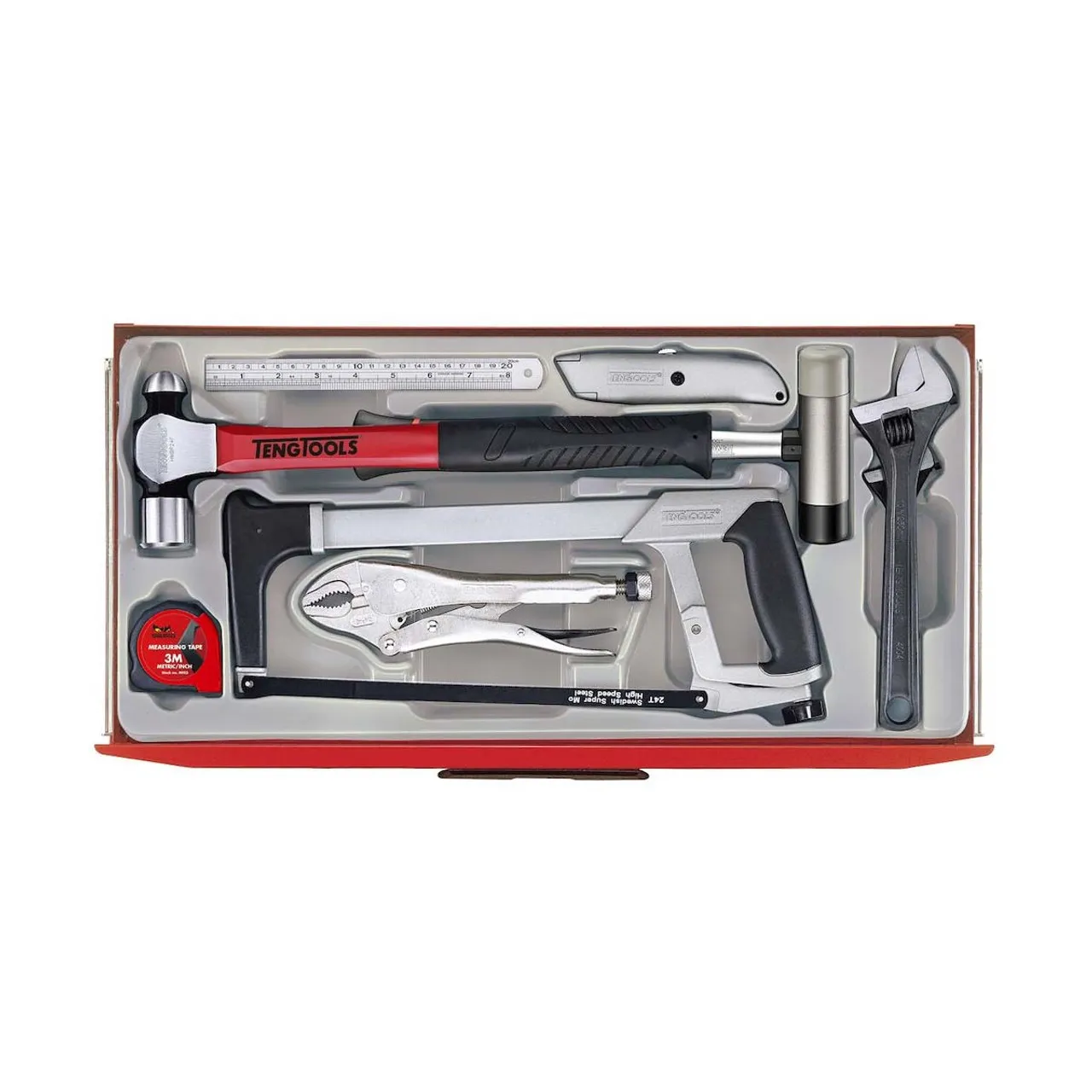 Teng Tools TCMM479 26" PRO Red Stack TT Tool Kit 479 Pieces