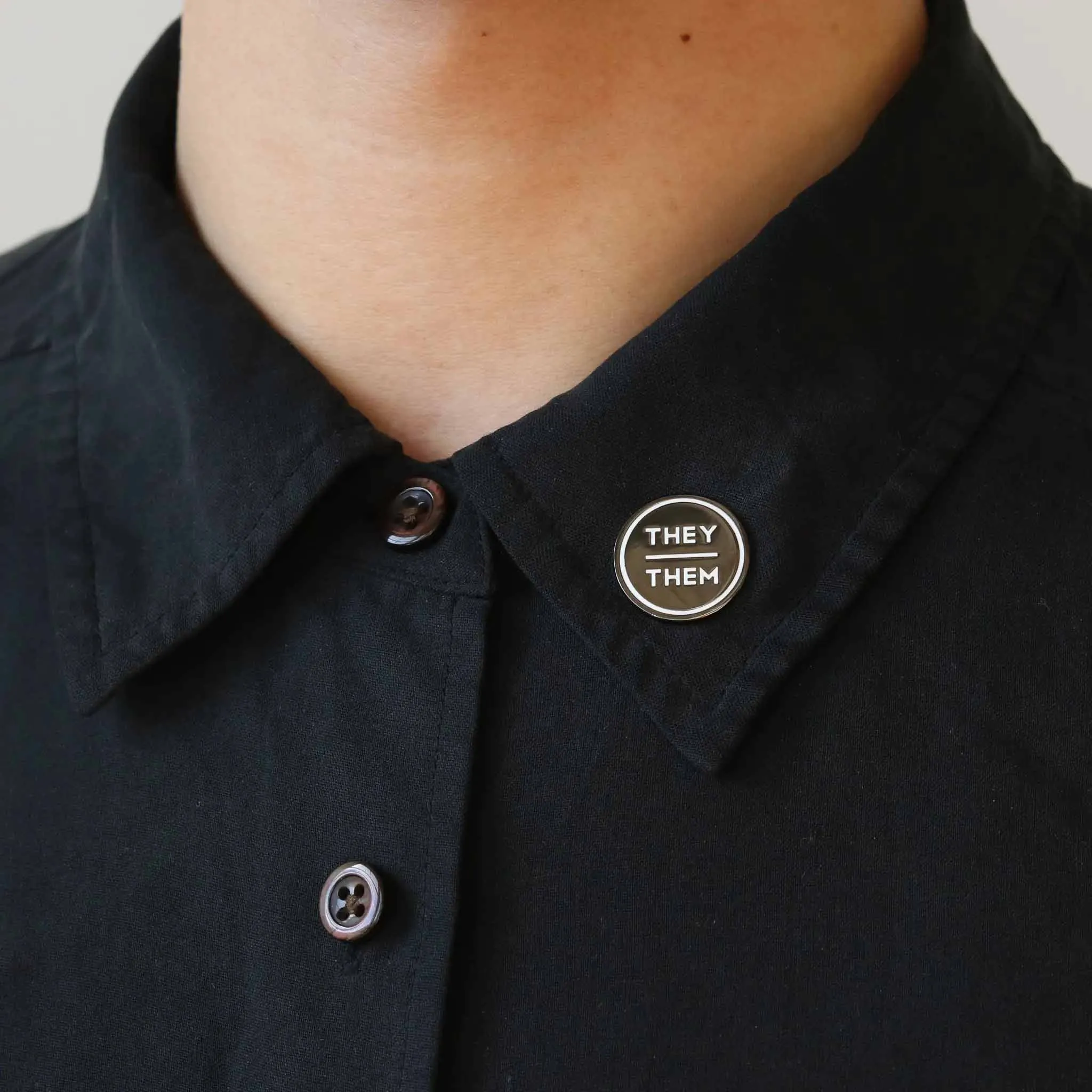 They Them Pronoun Pin