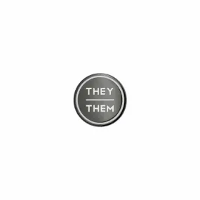 They Them Pronoun Pin