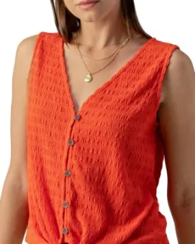 Tie Front Tank Top