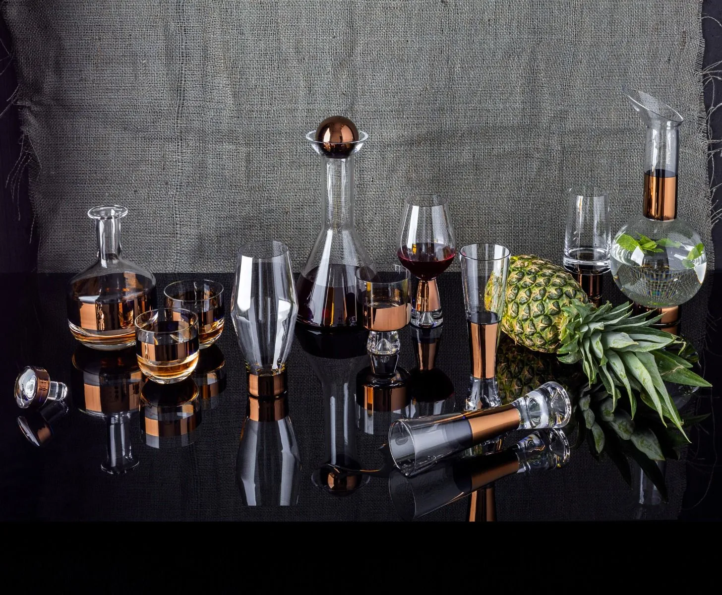 Tom Dixon Copper Whiskey Decanter Tank