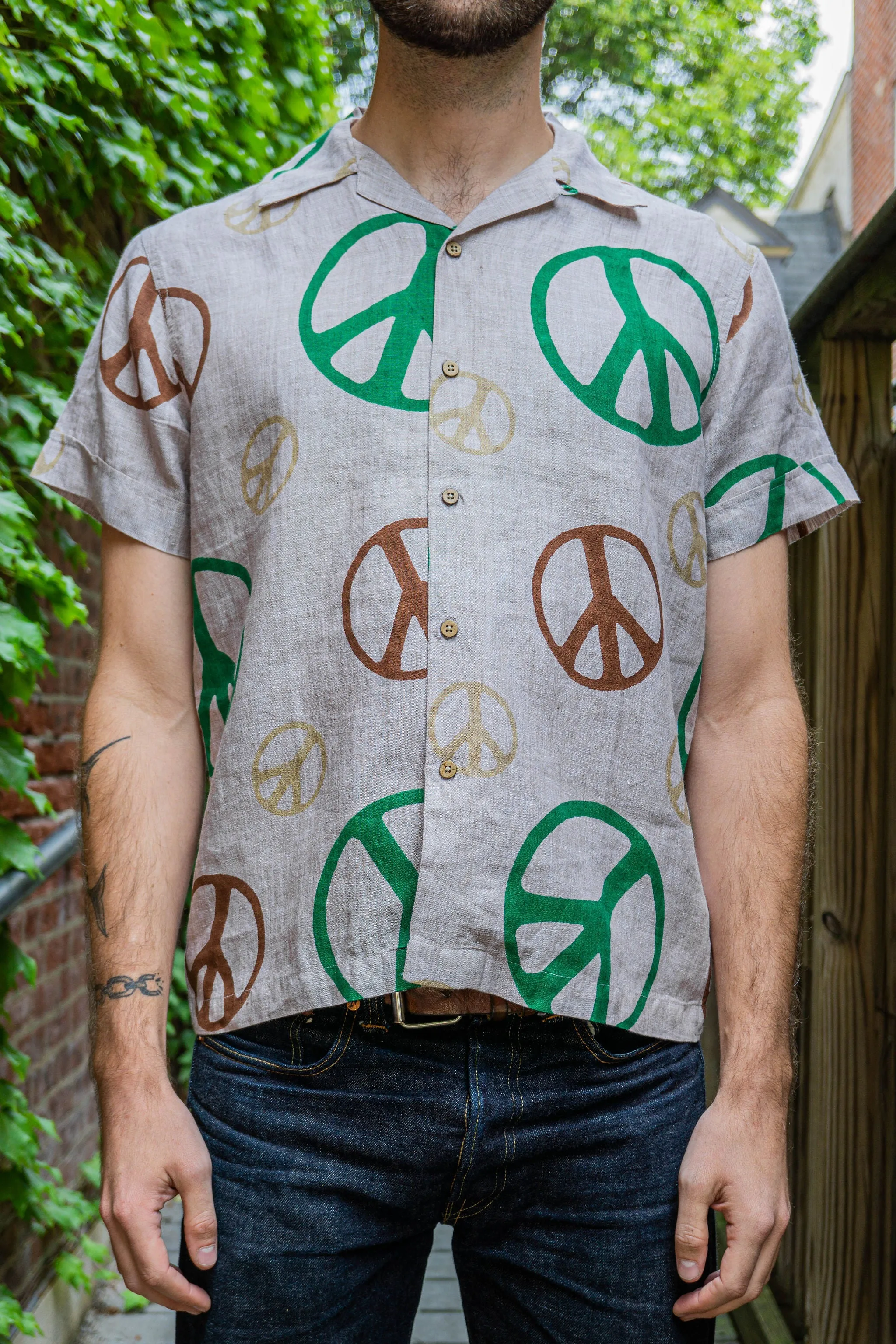 3sixteen 20 Year Peace Sign Vacation Shirt