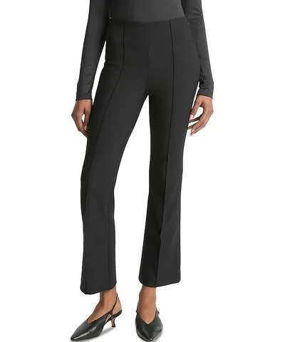 Vince Mid Rise Pintucked Cropped Pants