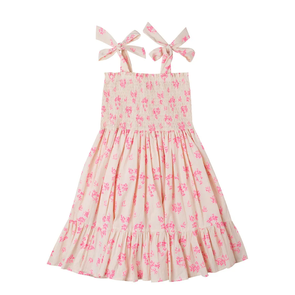 Petit Vivid Pink Maura Dress