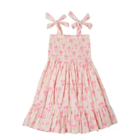 Petit Vivid Pink Maura Dress