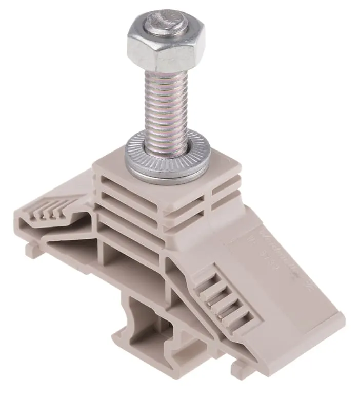 Weidmuller1319060000 WF 8/32 Series Feed Through Terminal Block, 50mm², Single-Level, Screw Termination