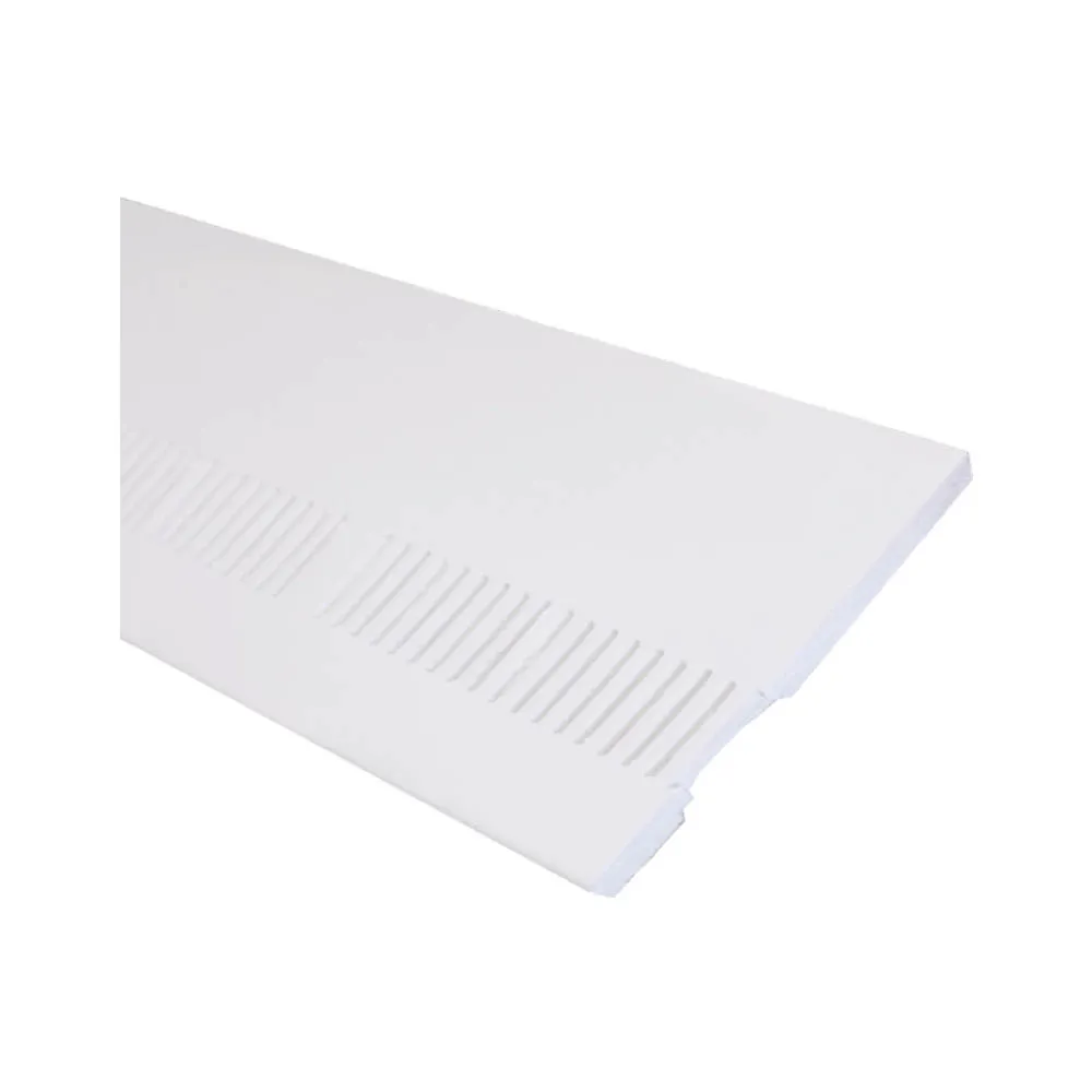 White Vented Soffit Board 9mmx5m – 175mm