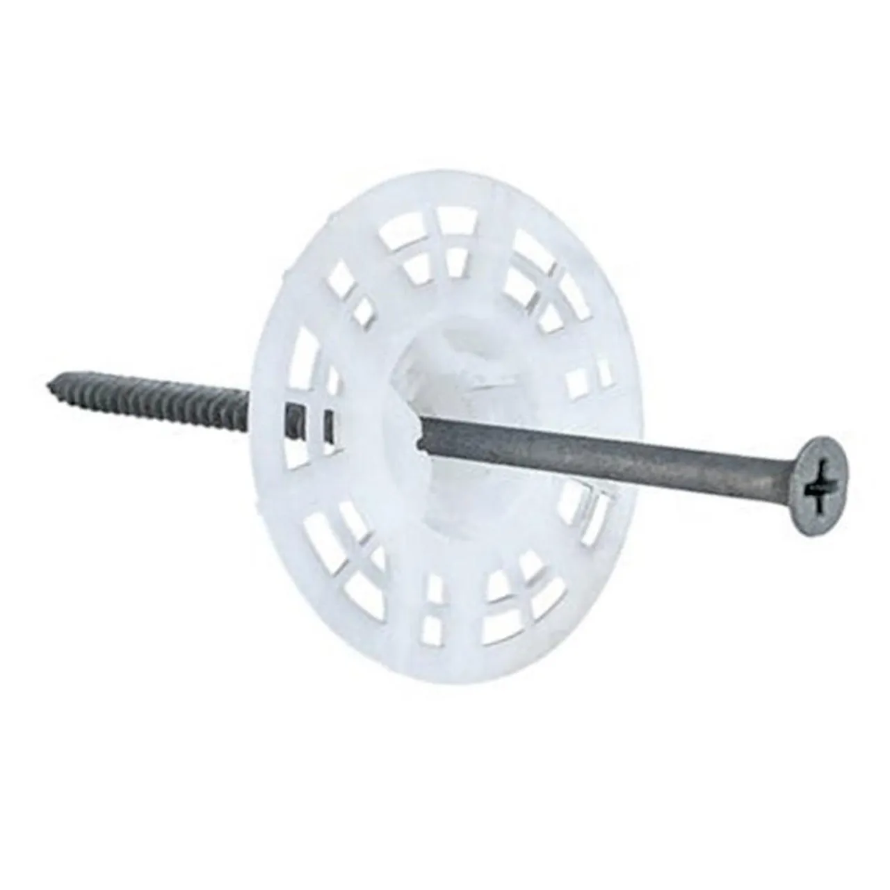 Wind-Lock Wind-Devil2 Assembled Fastener w/ Wood Screw #8 x 2-1/2in