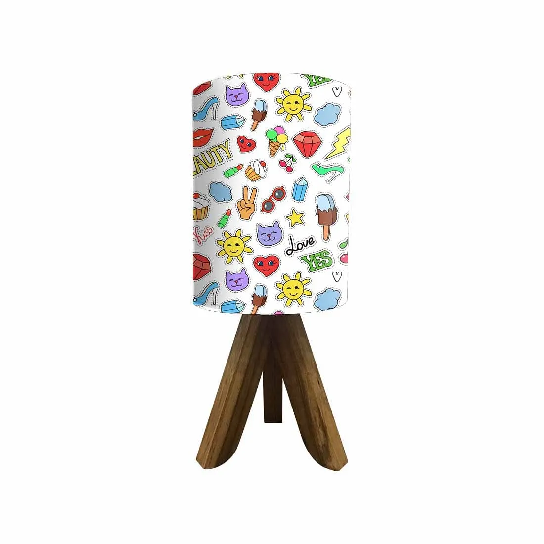 Wooden Bedroom LampsFor Bedroom- Kiss Love