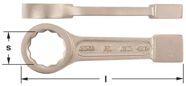 Wrench, Strike 12pt Box 1-5/8" - Non-Sparking, Non-Magnetic WS-1-5/8